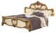 Barocco Bed Ivory w/Gold, Camelgroup Italy SET