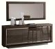 Elite Buffet w/Mirror Silver Birch SET