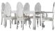 Carmen White Dining Table SET