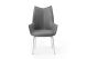 1218 swivel dining chair Dark Grey SET