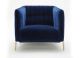Deco Chair in Blue Fabric