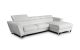 Sparta Mini Right Hand Facing Chaise in White