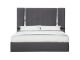 Matisse Queen Bed in Charcoal 