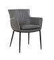 E Kani Armchair Charco Grey 801