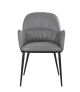 E Kora Armchair Charco Grey 801
