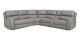 U70815M Sectional Color 2581 in Grey